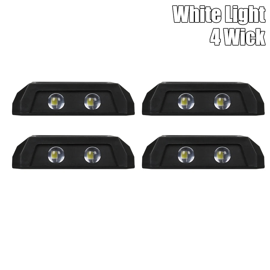 applique murale solaire led panneau cellules bleues adhésif moderne nuit jardinextérieur