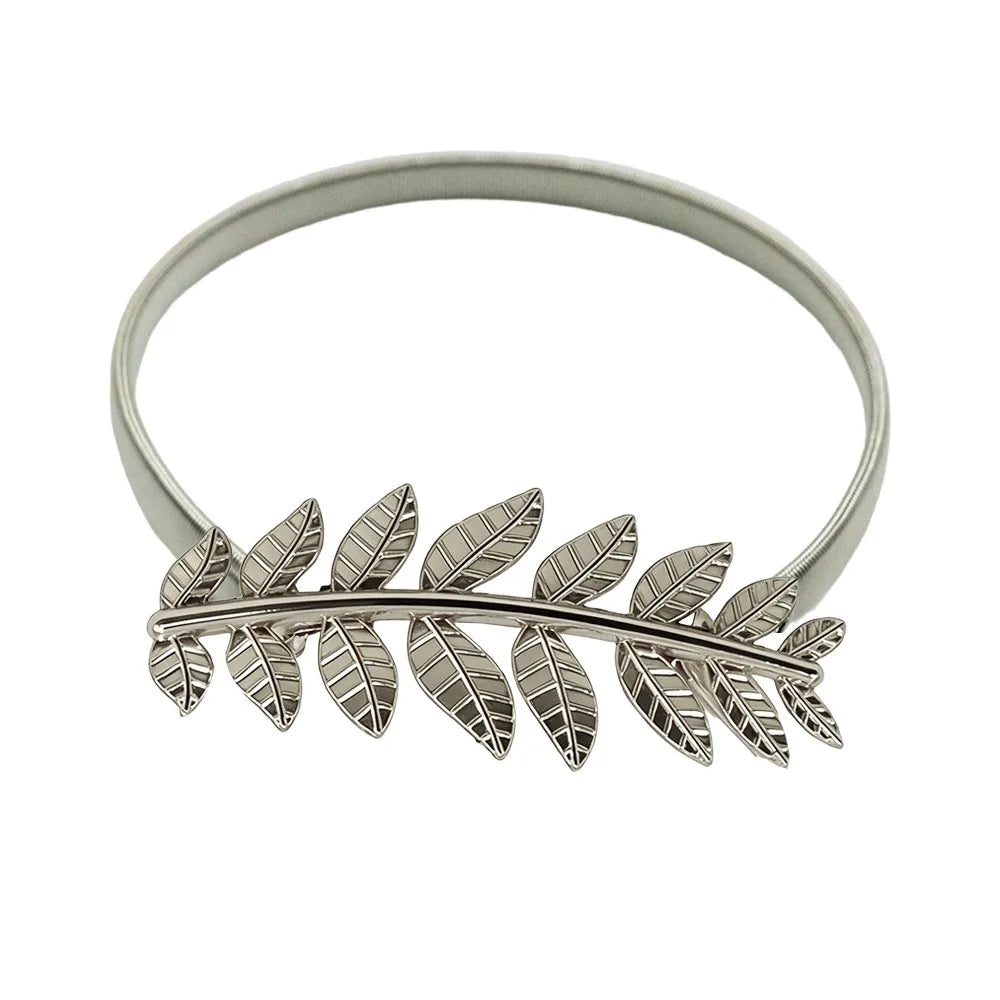boucles or feuilles stylisées classiques métal inoxydable accessoires rideaux décoratifs haut gamme moderne