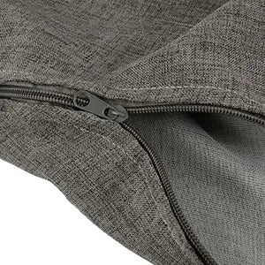 coussin sol gris uni moderne poche taille xl sans remplissage