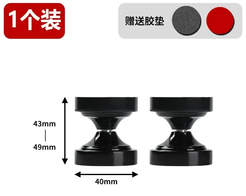 Boutons manchette modernes vis réglables noir blanc texture denture
