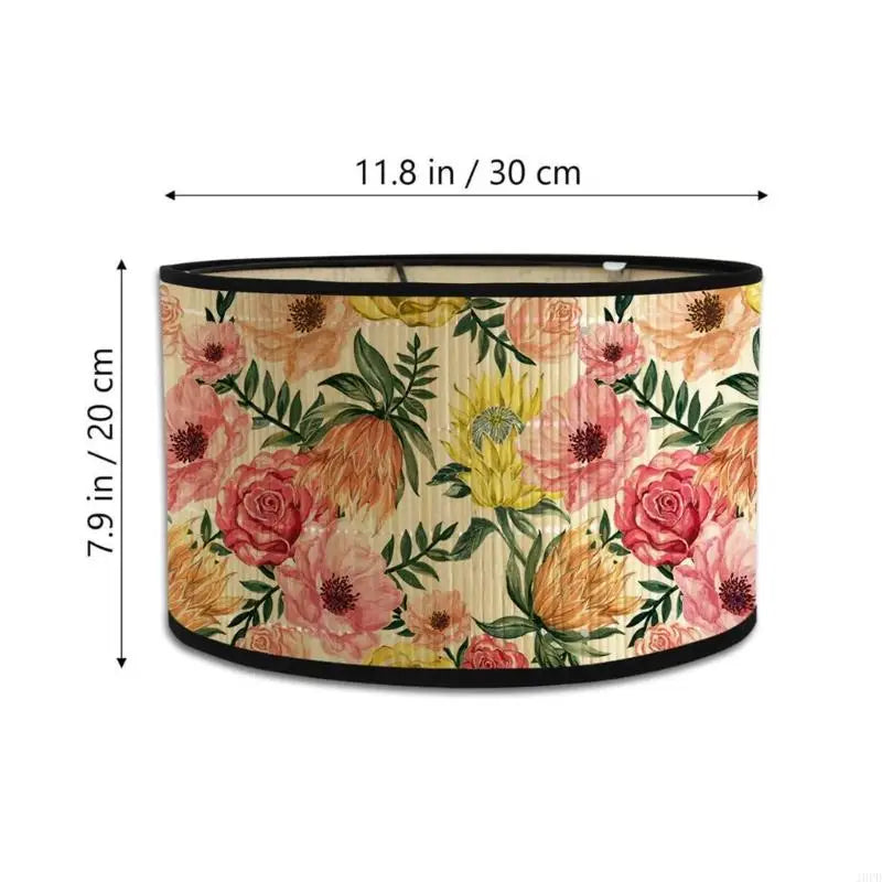 abat jour multicolore fleurs géométrique classique instructions assemblage opaques vintage Jaune Vert Bleu Noir
