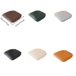 coussin chaise simili cuir marron beige gris vert noir moderne imperméable antidérapant