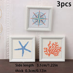 tableaux decoratifs marin rose mer etoile phare rose vents deco plage petits blancs