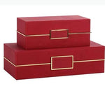 boîtes bijoux cuir gris élégantes fixation dorée rangement coiffeuse opaques