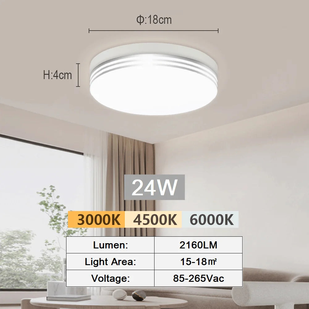 plafonnier led moderne blanc économique facile.surface encastrée interrupteur tactileflux lumineux 249 2000w