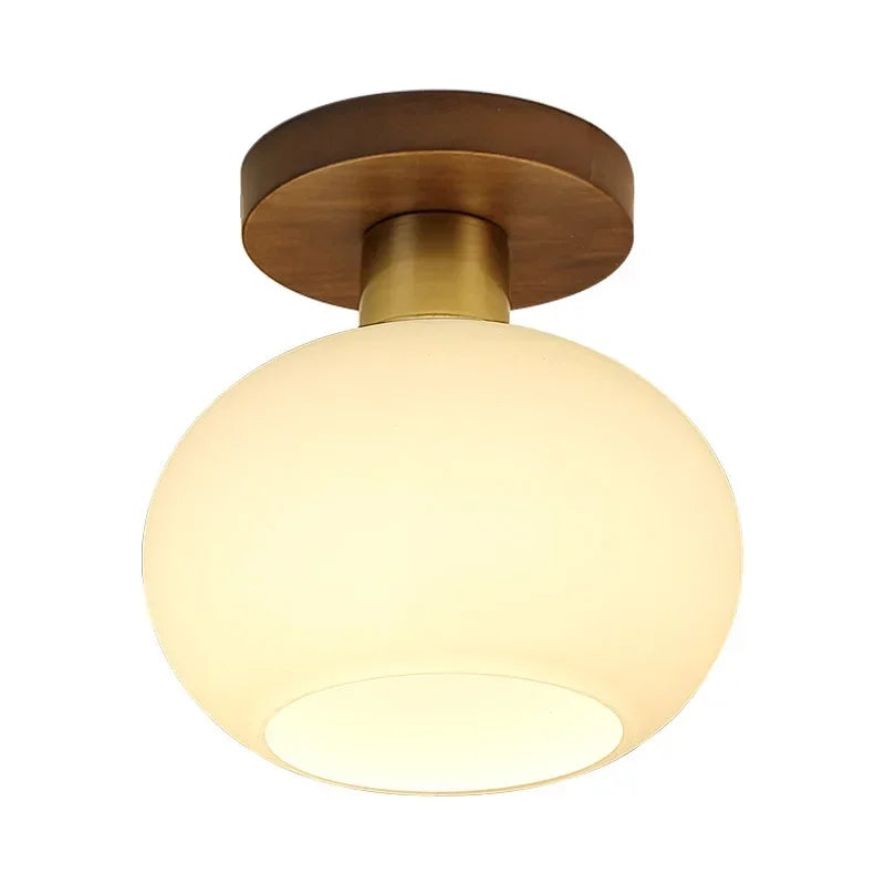 lampe moderne marron doré blanc mat contemporaine éclairage quotidien économique 220V E27