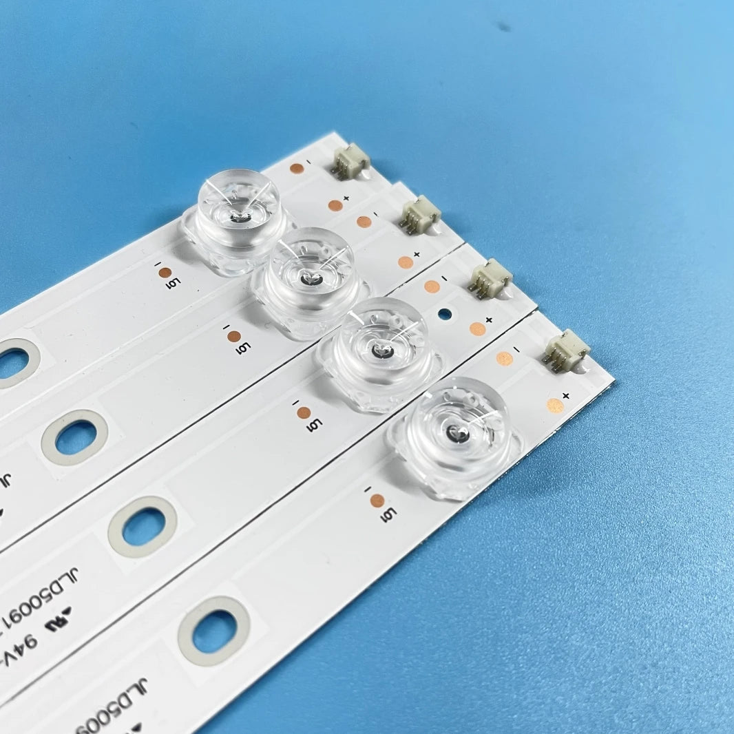barre led lumineuse ampoules led blanc moderne connecteurs fixations aluminium