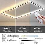 plafonnier led blanc minimaliste ultrathin télécommande certification ul ccc cqc fcc round 40cm round