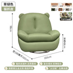 fauteuil relax moderne bois éponge tissu uni beige noir réglable multifonction