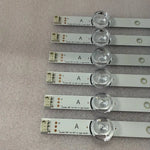bandes led rétroéclairage tv argenté moderne fixations connecteurs numéros série rev00