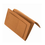 Sac rangement tissu géométrique gris adhésif accoudoir canapé moderne porte télécommande mouchoirs papier