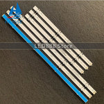 bande led led 830mm blanc bleu rétro éclairage moderne aluminium