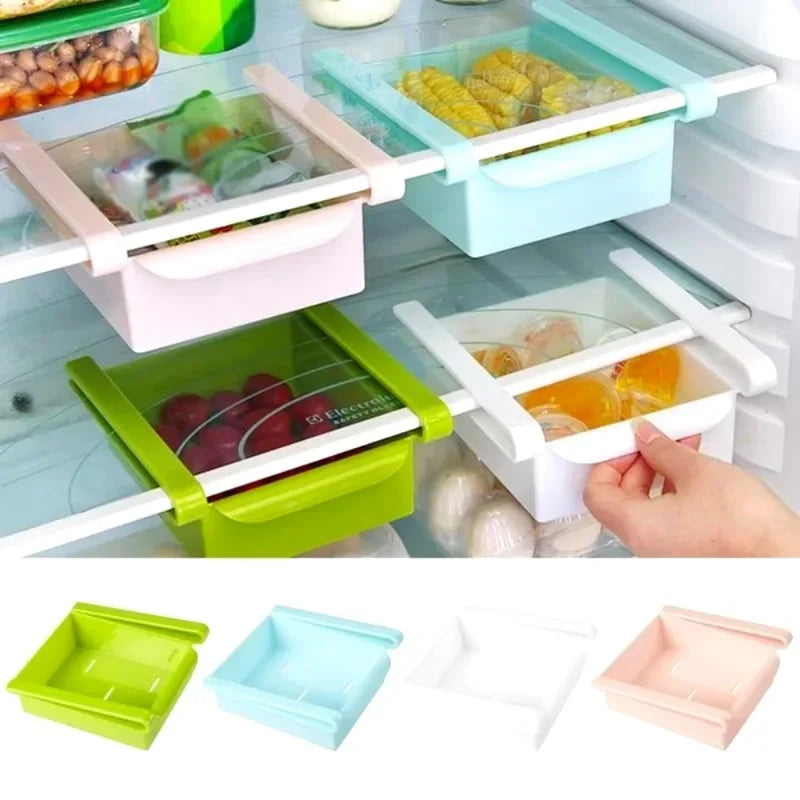 boîtes rangement modulables adhésives couleurs vert rose bleu blanc modernes pratiques poignées
