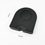 tapis absorbant grains silicone adhésif noir simple moderne cuisine espresso domestique qualité alimentaire