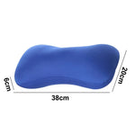 coussin ergonomique mousse mémoire forme concave literie couleur rouge verte moderne