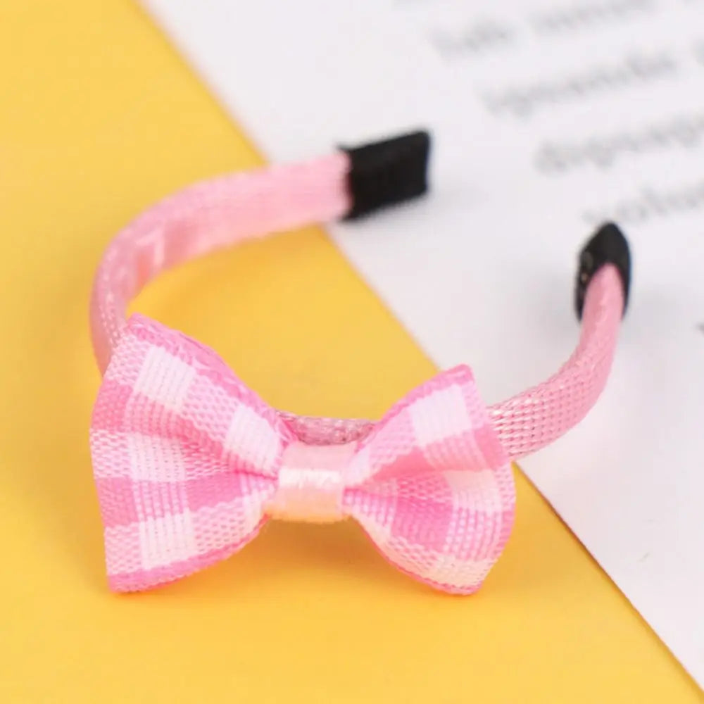 bandeau cheveux enfantin carreaux violet bleu jaune vert rose blanc clip métal 3cm