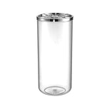 vase transparent moderne pot fleur hydroponie couvercle grille 2600ml 2000ml 1400ml