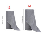 serviettes cuisine réutilisables microfibre gris texture tissée moderne absorbantes respectueuses environnement