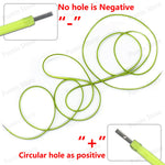 Ruban led flexible multicolore ondulé 1200mm clips fixation modernes