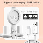 lampe led ventilateur écran digital supports accessoires multifonctionnelle charge usb