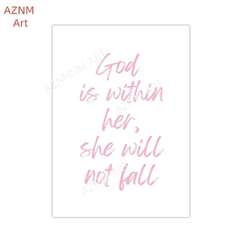 affiche art minimaliste abstraite rose arcs rubans texte manuscrit sans cadre