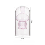 diffuseur huiles essentielles moderne forme champignon transparent vert marron rose bleu