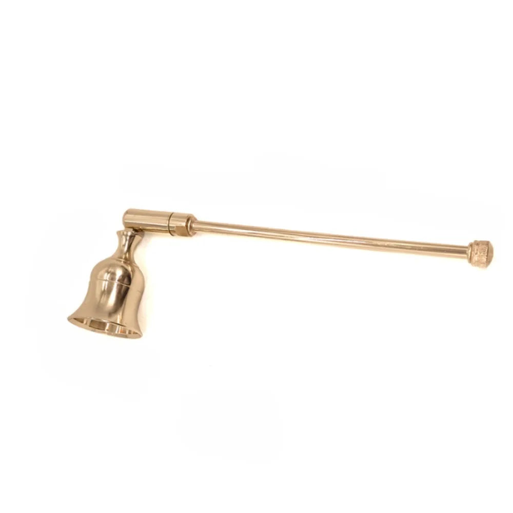 extincteur bougie métal or noir argenté classique facile utiliser rond simple opaquet