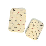 porte monnaie pliant cartoon motif animaux floral couleurs pastel mignon décoration maison accessoires