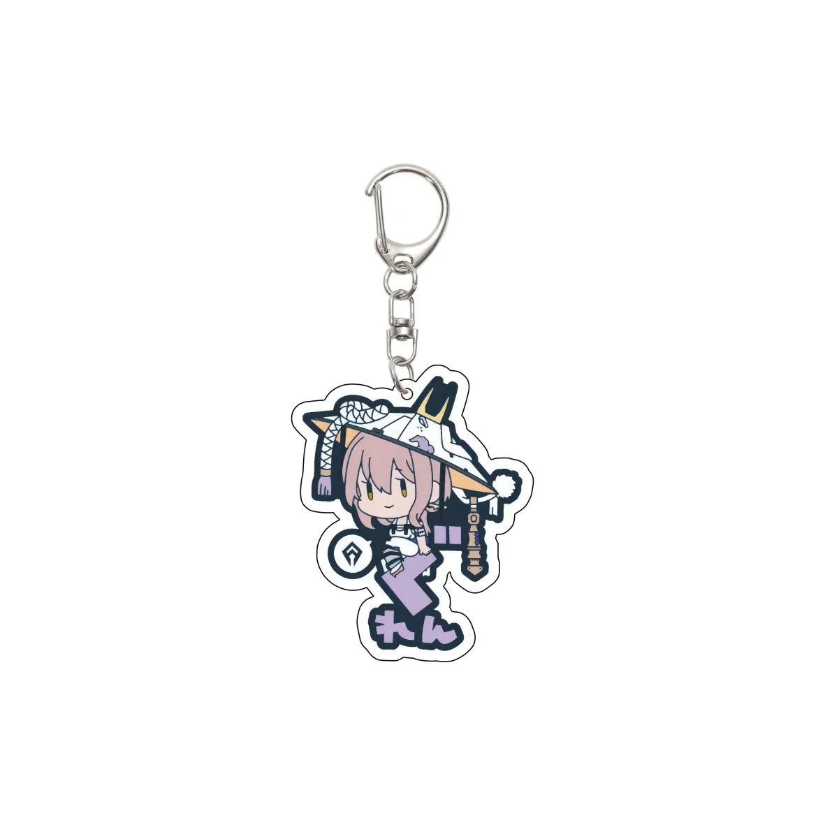 porte clés anime personnages stylisés noir blanc orange rose bleu vert cartoon mignon lettres