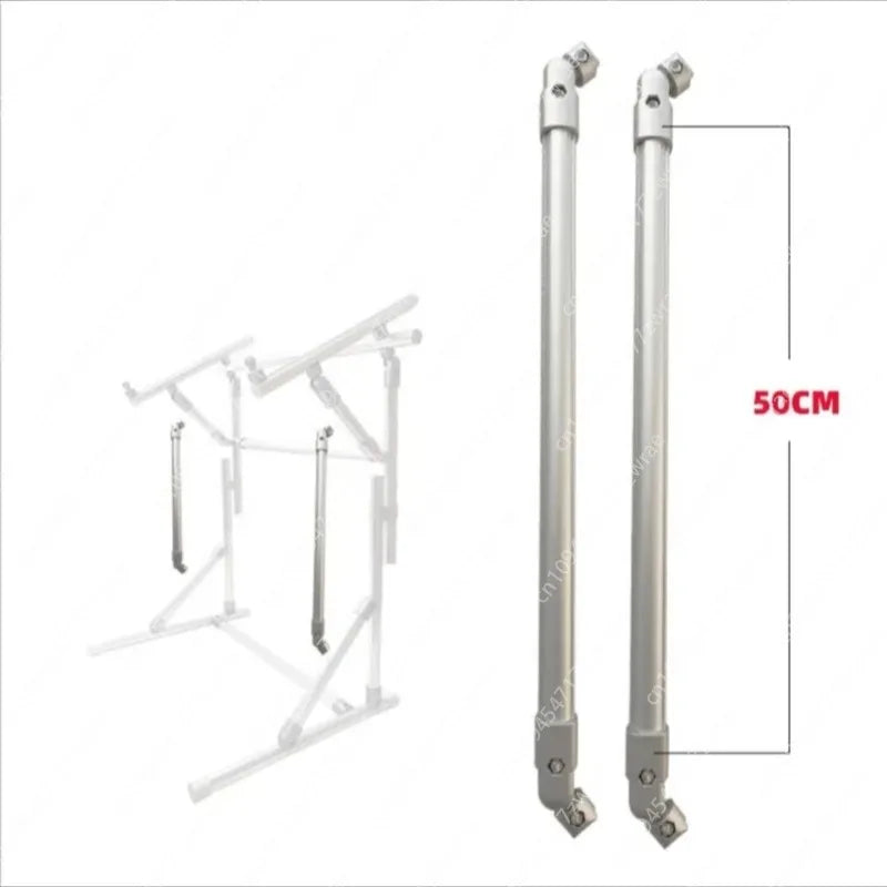 chevalet broderie acier inoxydable réglable industriel support art argenté métallique ajustable