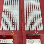 bandes led blanc perforations moderne éclairage aluminium sans cable fixations autres