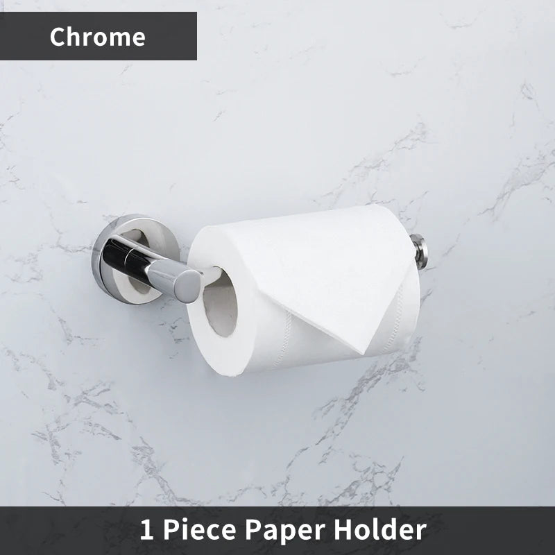 Accessoires salle bain chrome porte serviettes mural porte savon brosse wc porte serviette toilette