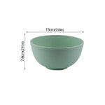 assiettes soupe modernes respectueuses l'environnement rose beige vert bleu opaques texture fine