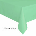serviette table jetable rectangulaire unie mariage anniversaire fête décoration table plastique moderne