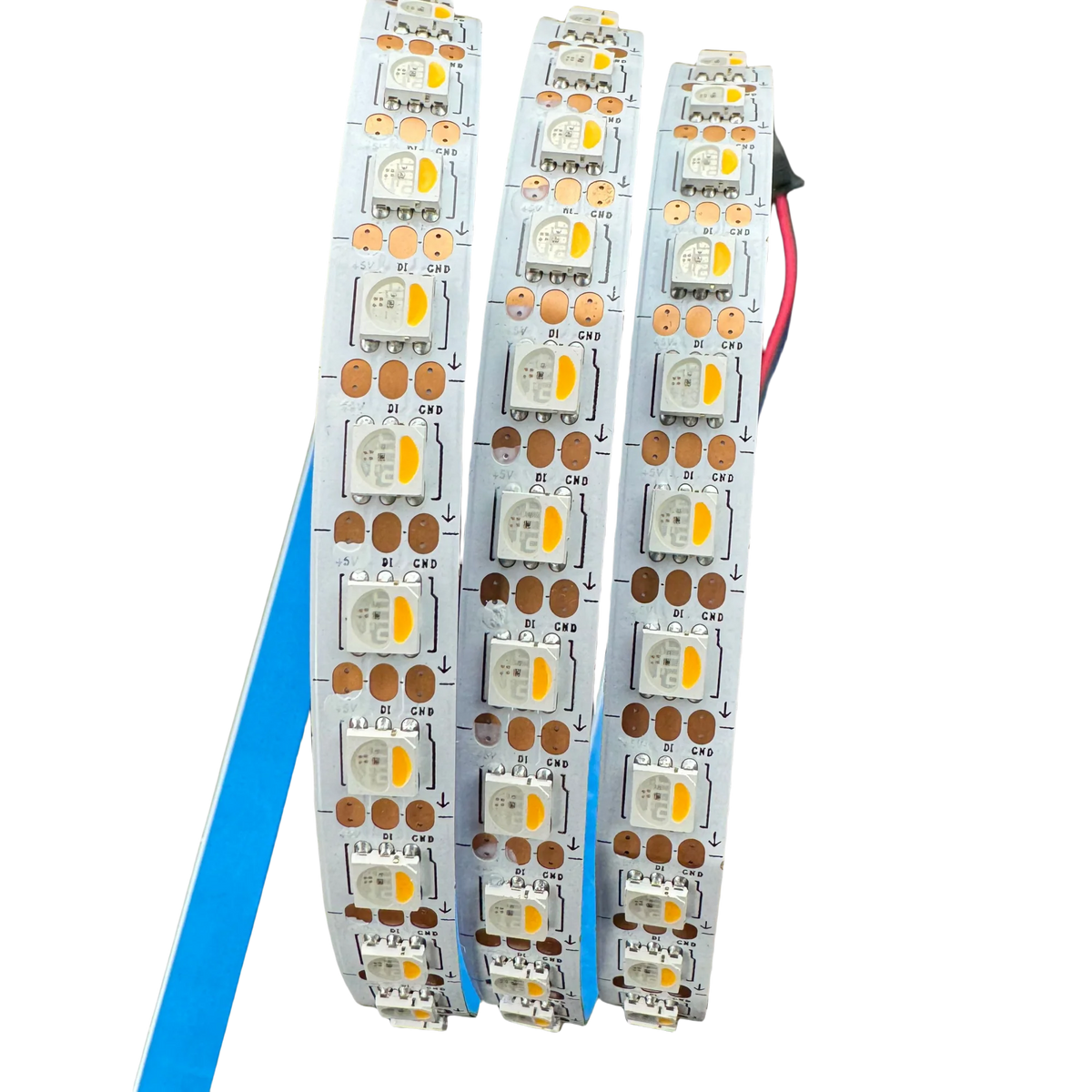 ruban led 96 pcs rgbw 3000k ip65 moderne connecteurs électriques