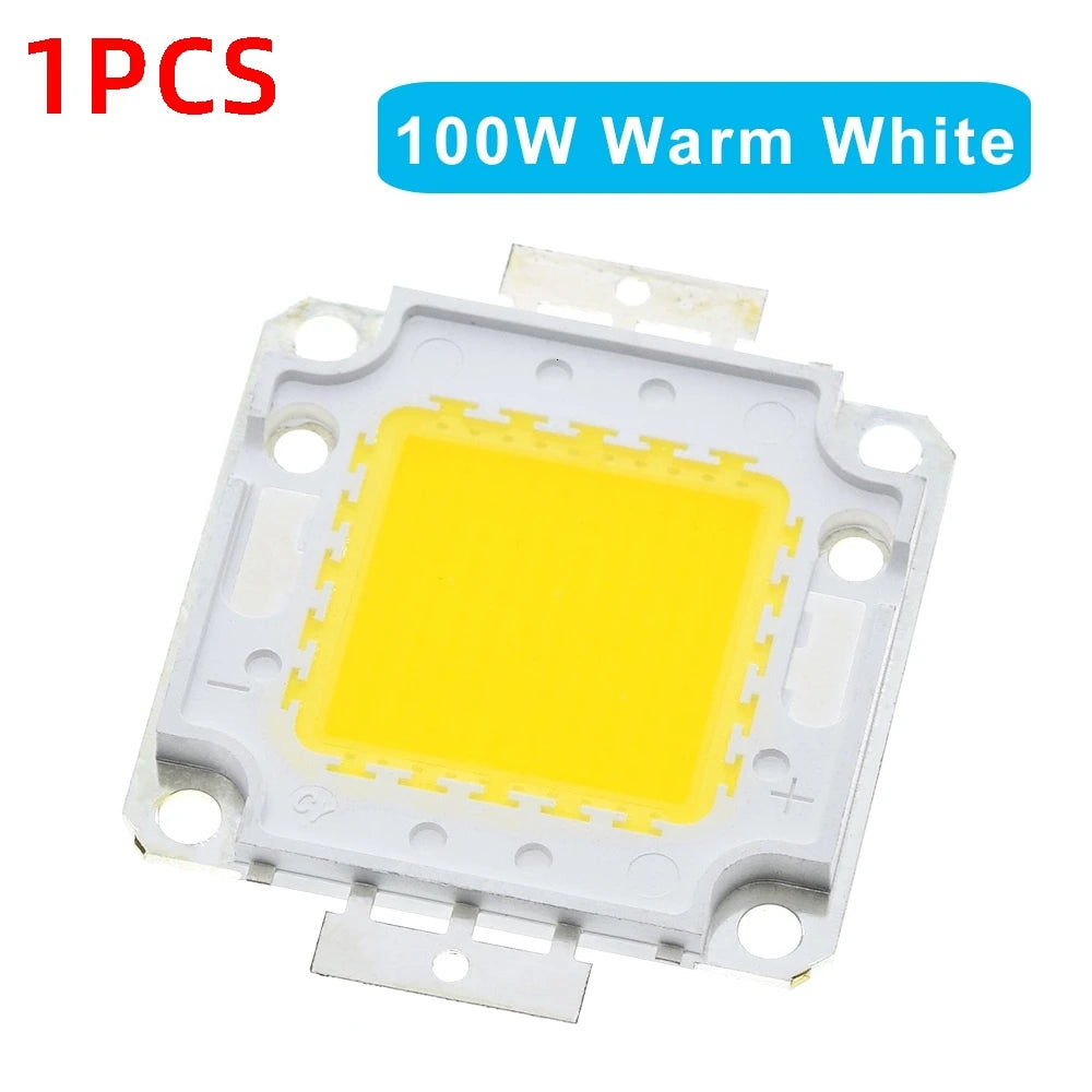 ampoule led 10w 20w 30w 50w 100w blanc chaud blanc carré moderne clips fixations