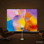 écran projection solaire alr anti reflet noir contemporain 4k 3d hd