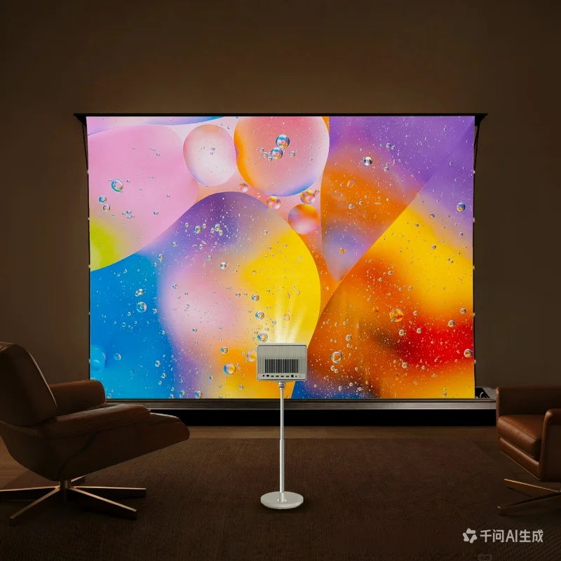 écran projection solaire alr anti reflet noir contemporain 4k 3d hd