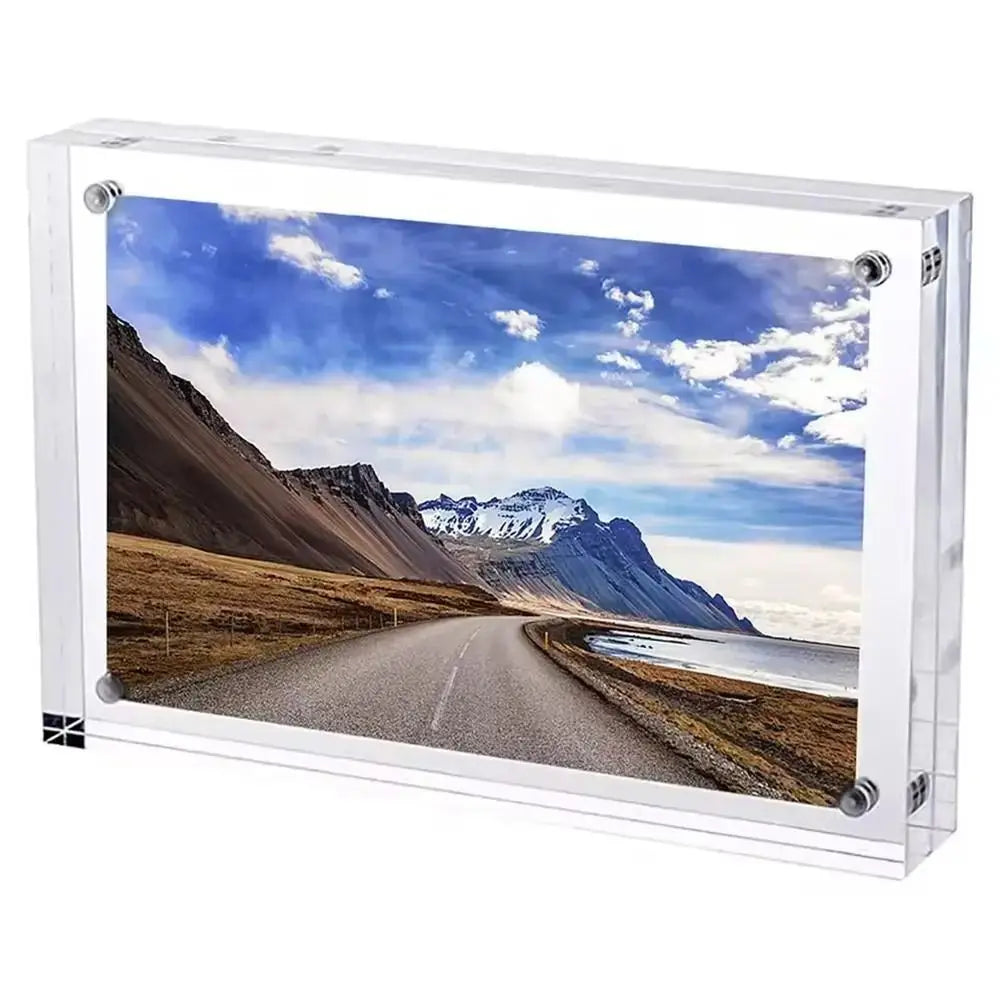 cadre photo moderne transparent imprimé chambre décoration maison 10x15cm 15x21cm 5x8cm