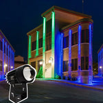 projecteur led extérieur moderne 12w 9w 5w rgb télécommande ip65 clips noir