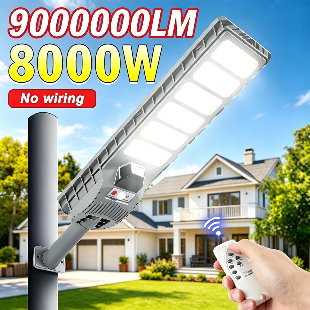lampe solaire led gris moderne détecteur mouvement projecteur jardin contemporain ip66 abs