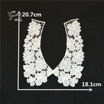collier dentelle broderie fine fleurs blanc opacité erotique decoration erotique erotique erotique erotique erotique