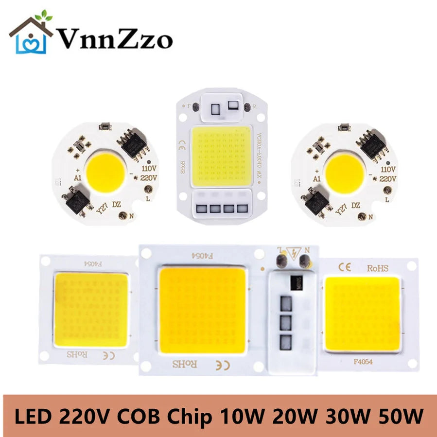ampoule led chip cob blanc blanc chaud smart ic diycadeau éclairage spot moderne technologique