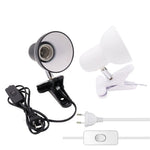 lampe table moderne pinces led rechargeable câble 150cm interrupteur blanc opacité rond conique