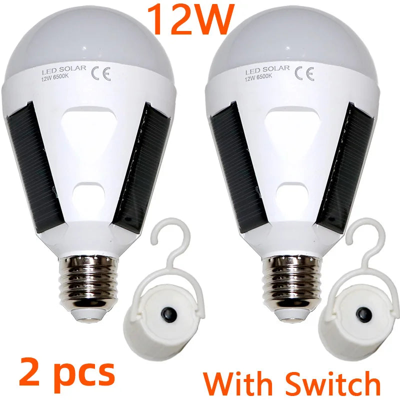 lampe solaire led rechargeable 7w 12w moderne blanc urgence camping voyage