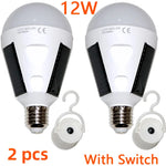 lampe solaire led rechargeable 7w 12w moderne blanc urgence camping voyage