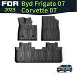 tapis sol voiture noir rayures horizontales moderne protection tpe imperméable facile nettoyer