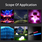 diodes led multicolores 100 pieces rgb bleu rouge vert transparentes