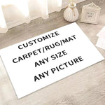 tapis personnalisable vinyle polyester antidérapant moderne points noirs blancs usage intérieur maison porte cuisine