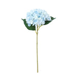 bouquet artificiel hortensia blanc rose bleu vert moderne décoration intérieure mariage anniversaire